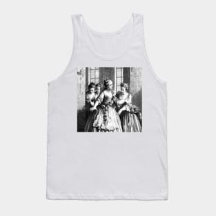 French girls scared Tank Top